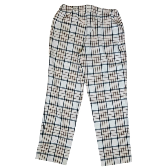 Wilfred Darontal Greyscale Isla Tartan Career Pant Size 0 - Picture 4 of 9
